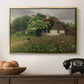 Farmhouse with Meadow Flowers, 1909 - Floater Framed Canvas Print