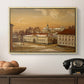 The Riding School at Akershus Castle, 1846 - Floater Framed Canvas Print