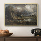 Salisbury Cathedral from the Meadows (Detail), 1831 - Floater Framed Canvas Print