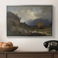 From the Western Coast of Norway, 1862 - Floater Framed Canvas Print