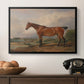 A Hunter in a Landscape, c. 1810 - Floater Framed Canvas Print