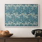 Tulip (Teal), 1875 - Floater Framed Canvas Print