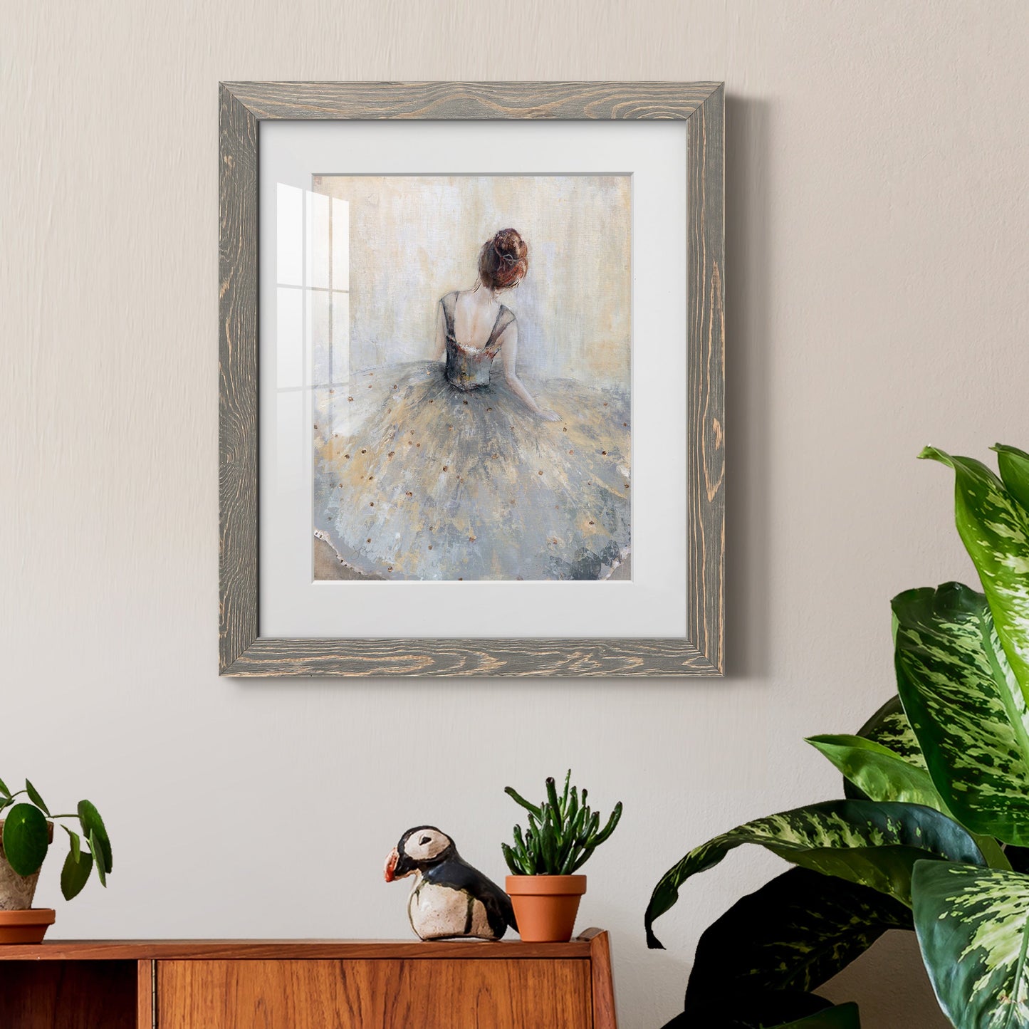 Beautiful Contemplation - Premium Framed Print - Distressed Barnwood Frame - Ready to Hang