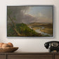 View from Mount Holyoke, Northampton, Massachusetts, after a Thunderstorm (Oxbow), 1836 - Floater Framed Canvas Print