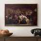 Funeral Feast, 1854 - Floater Framed Canvas Print