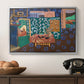 Interior with Aubergines, 1911 - Floater Framed Canvas Print
