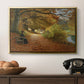 A Wooded Path in Autumn, 1902 - Floater Framed Canvas Print