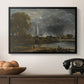 Salisbury Cathedral from the Meadows, c. 1831 - Floater Framed Canvas Print