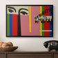 Design for Cover of Exhibition Catalogue, 1951 - Floater Framed Canvas Print