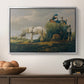 The Hay Wagon (Der Heuwagen), 1824 - Floater Framed Canvas Print