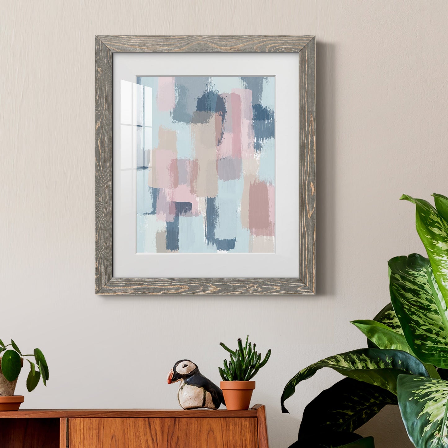 Mix of Spring - Premium Framed Print - Distressed Barnwood Frame - Ready to Hang