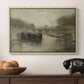 The Bridge (Le pont), 1895 - Floater Framed Canvas Print