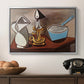 Jug, Candle, and Enamel Pan, 1950 - Floater Framed Canvas Print
