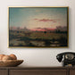 The Marshes at Rhode Island, 1866 - Floater Framed Canvas Print