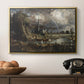 Salisbury Cathedral from the Meadows (Detail), 1831 - Floater Framed Canvas Print