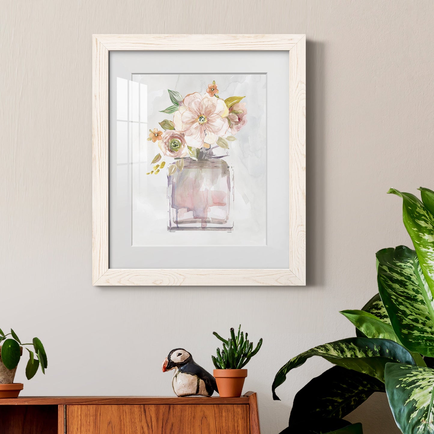 Mini Bouquet I - Premium Framed Print - Distressed Barnwood Frame - Ready to Hang