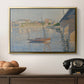 Le Clipper, Asnières, 1887 - Floater Framed Canvas Print