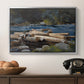 Hudson River, 1892 - Floater Framed Canvas Print