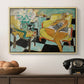 Seated Woman with Flower, 1942 - Floater Framed Canvas Print