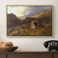 Lledr Valley in Wales, 1864 - Floater Framed Canvas Print