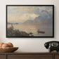 Traunsee, 1871 - Floater Framed Canvas Print