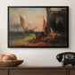 Fisherman's Family from Chioggia, 1838 - Floater Framed Canvas Print