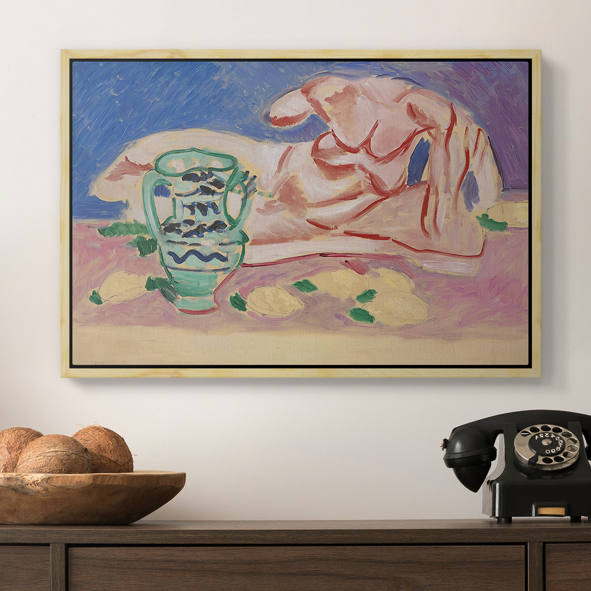 Ilyssus from the Parthenon, 1908 - Floater Framed Canvas Print