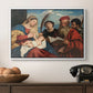 Mary and Child with Saints Stephen, Jerome and Maurice, c. 1510 - Floater Framed Canvas Print