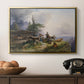 An Alpine Farm on the Untersberg, 1835 - Floater Framed Canvas Print