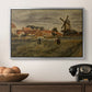 The Potato Harvest, c. 1875 - Floater Framed Canvas Print