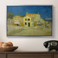 The Yellow House (The Street), 1888 - Floater Framed Canvas Print