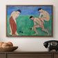 Game of Bowls, 1908 - Floater Framed Canvas Print