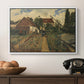 Garden of a Florist (The Flower Garden), 1864 - Floater Framed Canvas Print