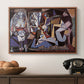 Women of Algiers (Version O), 1955 - Floater Framed Canvas Print