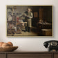 The Plate Printer, 1875 - Floater Framed Canvas Print