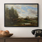 Washerwomen at the Water's Edge, c. 1860-1870 - Floater Framed Canvas Print