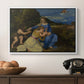 The Aldobrandini Madonna, 1532 - Floater Framed Canvas Print