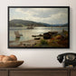 By the Water, 1876 - Floater Framed Canvas Print