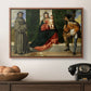 Madonna and Child with Saints Anthony of Padua and Roch, c. 1510 - Floater Framed Canvas Print