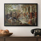 Onslaught of the Tartars, c. 1938 - Floater Framed Canvas Print