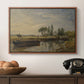 Barge below Flatford Lock, c. 1810 - Floater Framed Canvas Print
