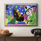 The Sorrows of the King, 1952 - Floater Framed Canvas Print