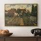 Garden of a Florist (The Flower Garden), 1864 - Floater Framed Canvas Print