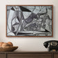 Goat's Skull, Bottle and Candle, 1952 - Floater Framed Canvas Print