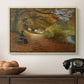 A Wooded Path in Autumn, 1902 - Floater Framed Canvas Print
