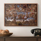 The Last Judgment (Charon's Boat and the Damned), 1536-1541 - Floater Framed Canvas Print