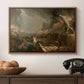 The Course of Empire: Destruction, 1836 - Floater Framed Canvas Print