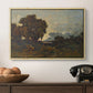 Sunset on the Allier (Soleil couchant sur l'Allier), 1904 - Floater Framed Canvas Print