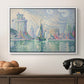 The Green Towers (Les tours vertes, la Rochelle), 1913 - Floater Framed Canvas Print