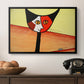 Picasso's Cat–El Gato - Floater Framed Canvas Print